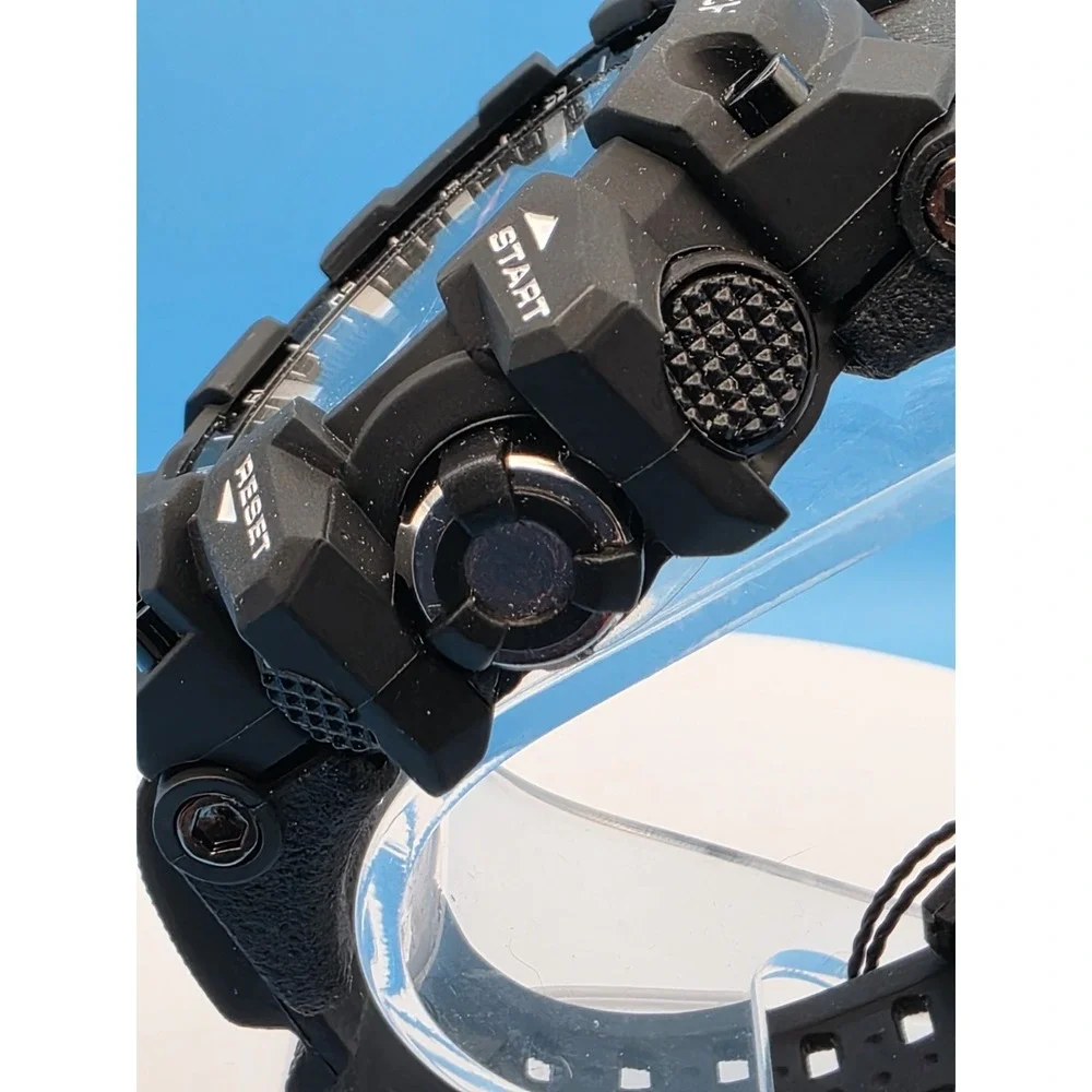 Sanda Sport Watch Stop Watch Alarm & Water Resistant up to 50 Meters Black #0192